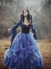 Ночь (Insomnia Dress). Цена проката: 2500₽; цвет: Синий; размер: 44-46