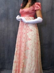 Розовый ампир 218 (Kapussta). эпоха: Ампир; цвет: Розовый;